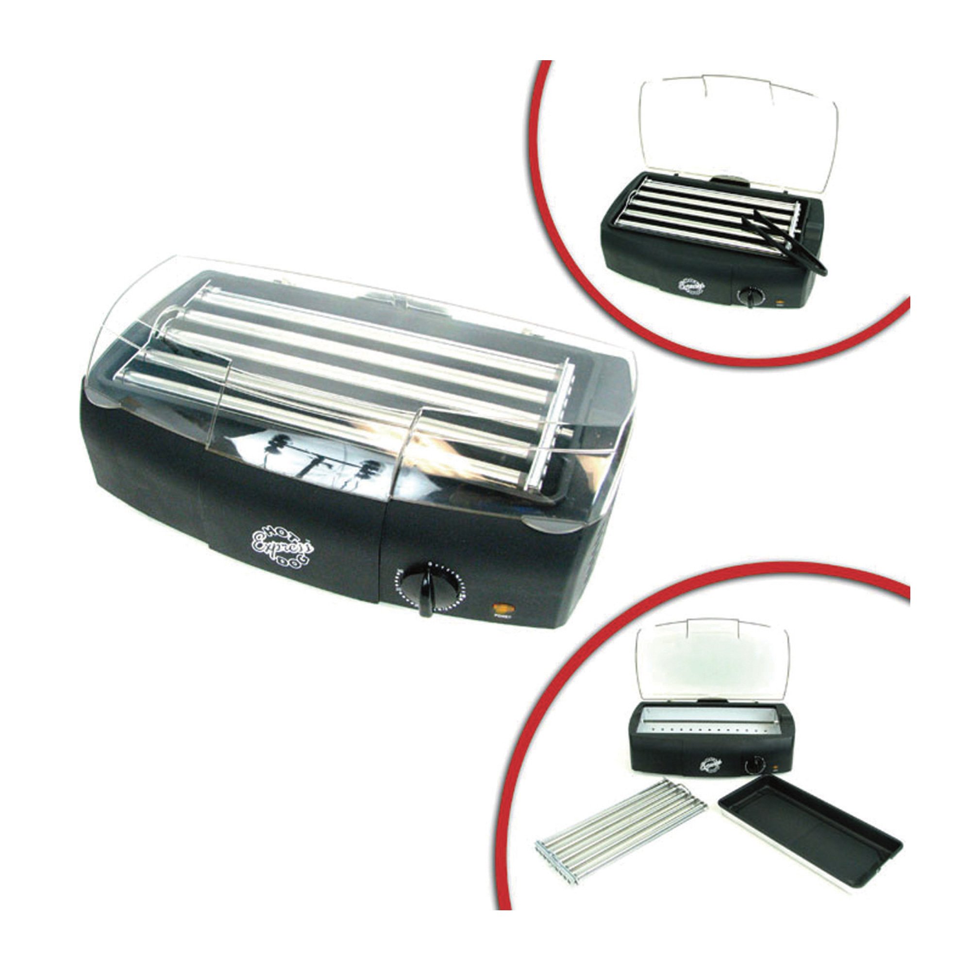 Hot Dog Express Rotary Grill Hot Dog Maker, Model# 72-7704